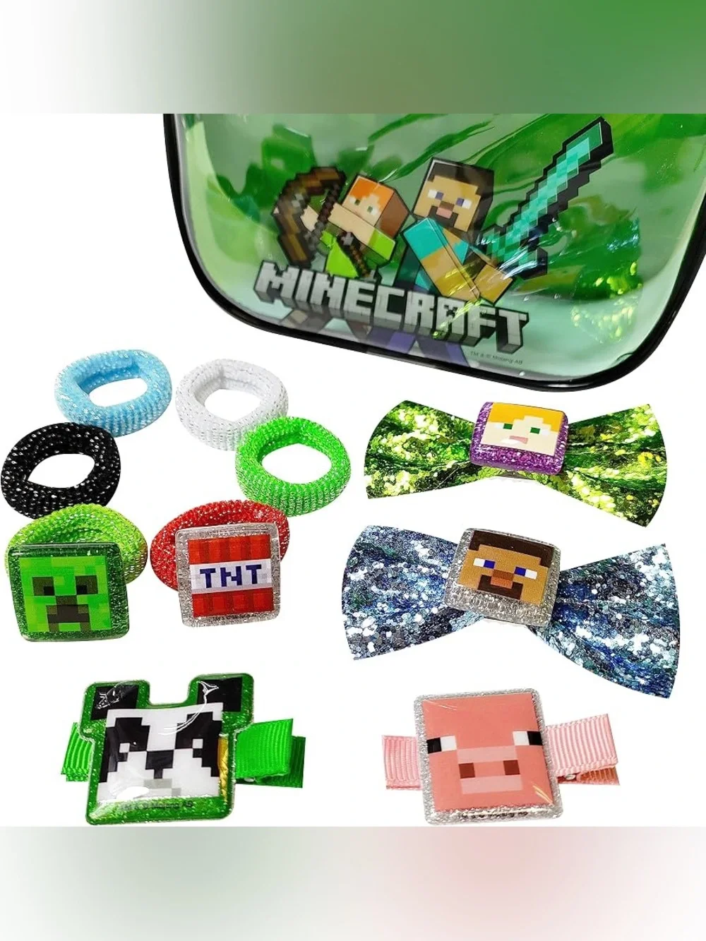 Minecraft Kids Hair Accessory Set - NWT