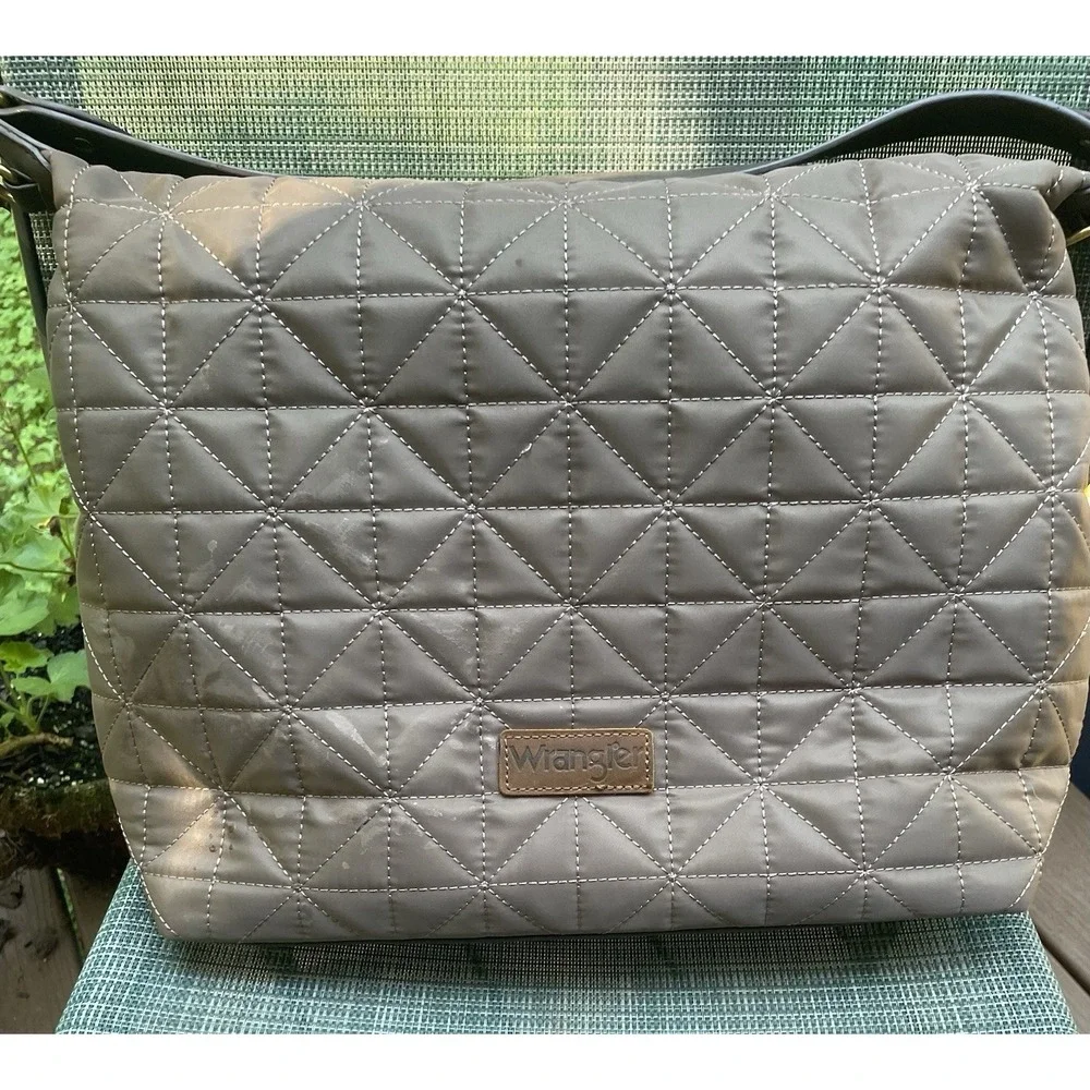Wrangler quilted hobo