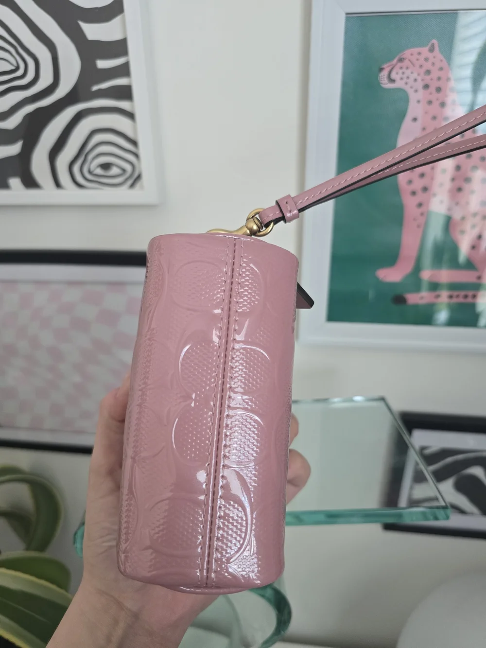 Coach authentic pink