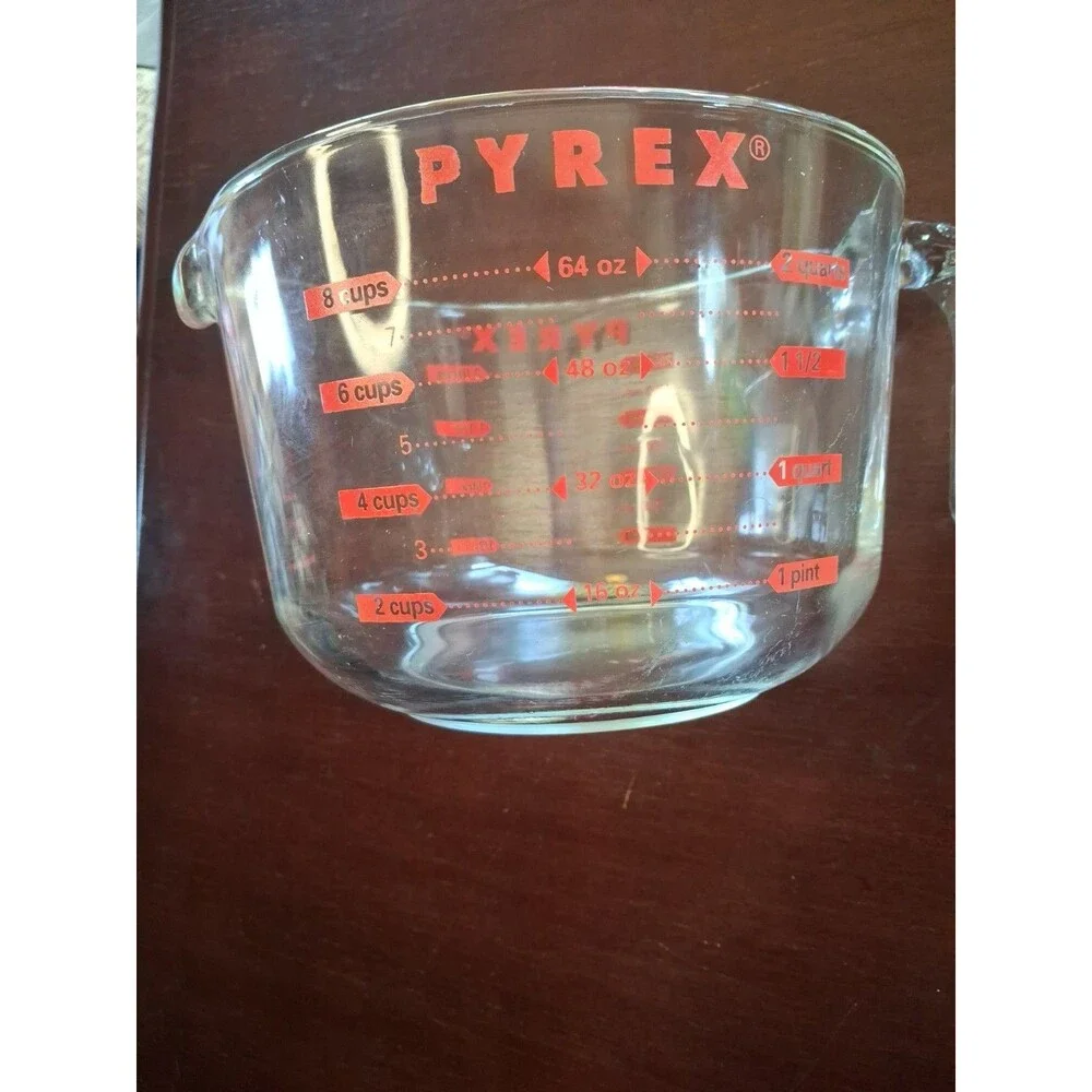 Pyrex inch make diameter