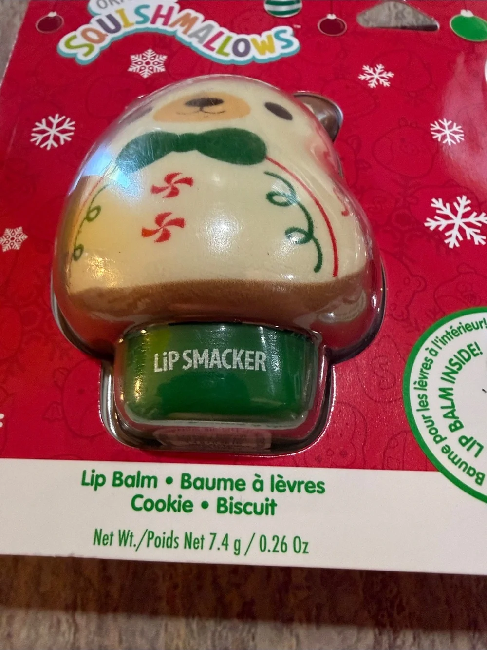 Lip Smackers holiday bear
