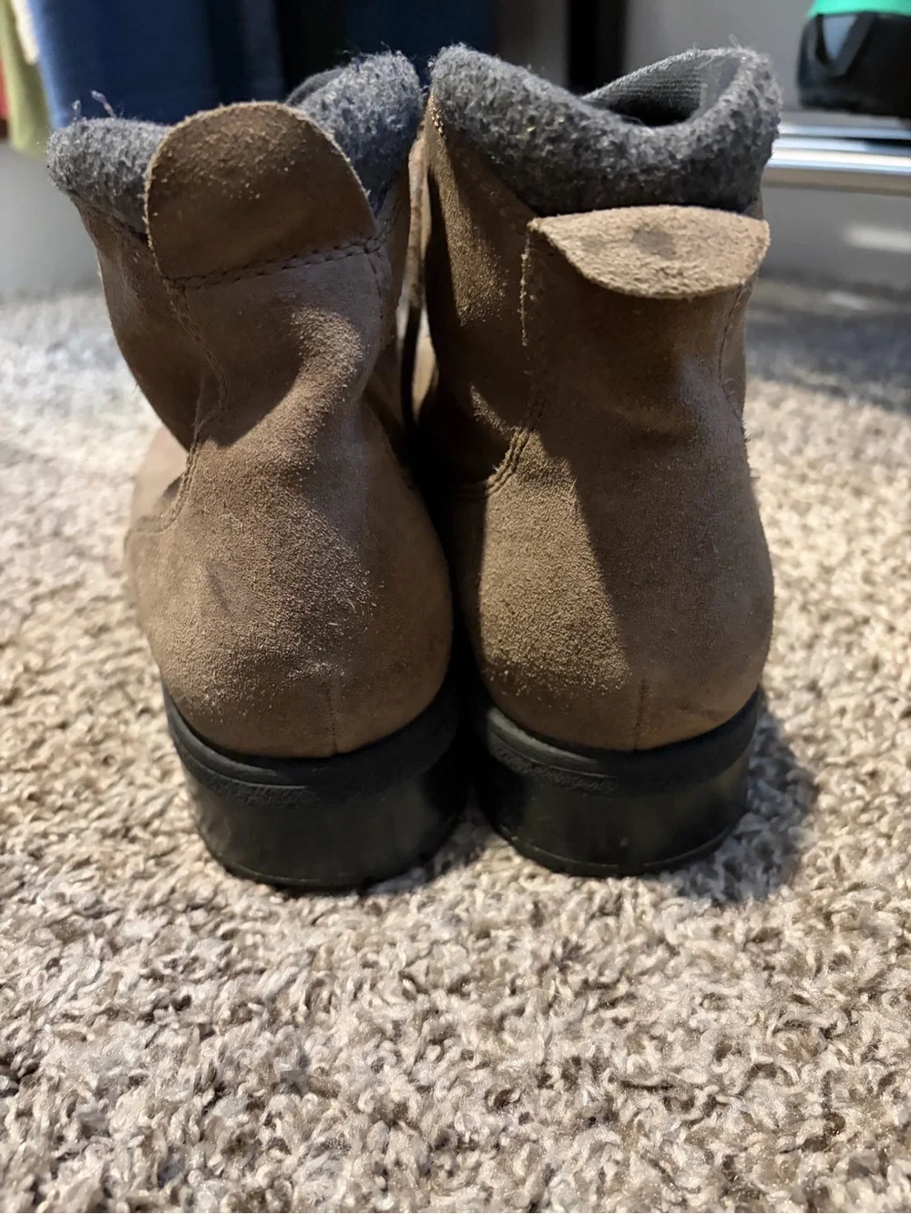 Clarks suede up protect