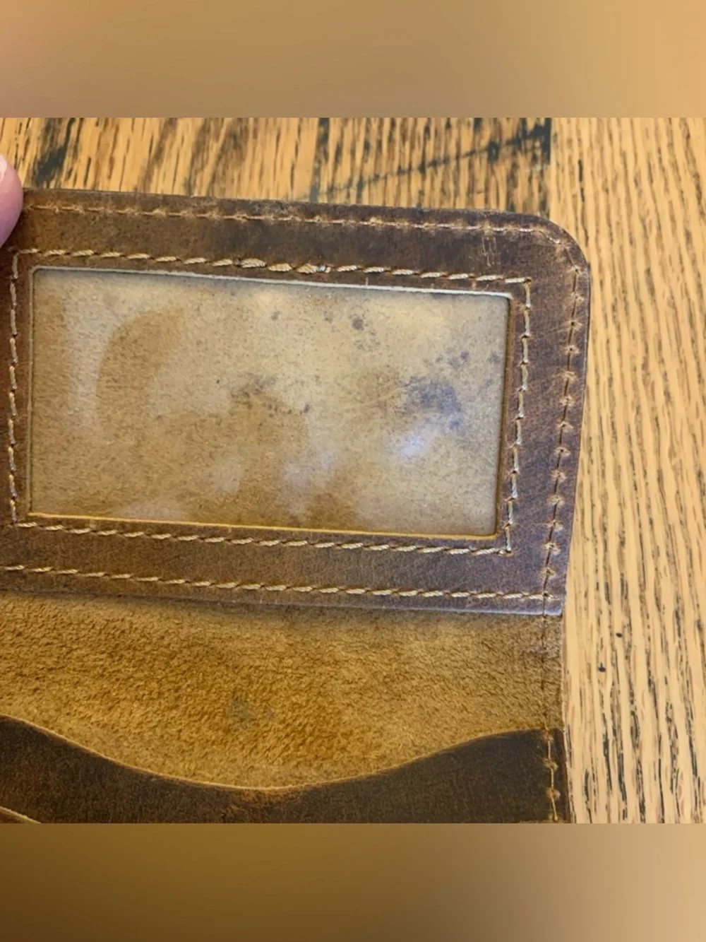 Vintage Gentlemen Handmade Leather 3 Pocket Bi-fold Wallet Full Grain Minimalist