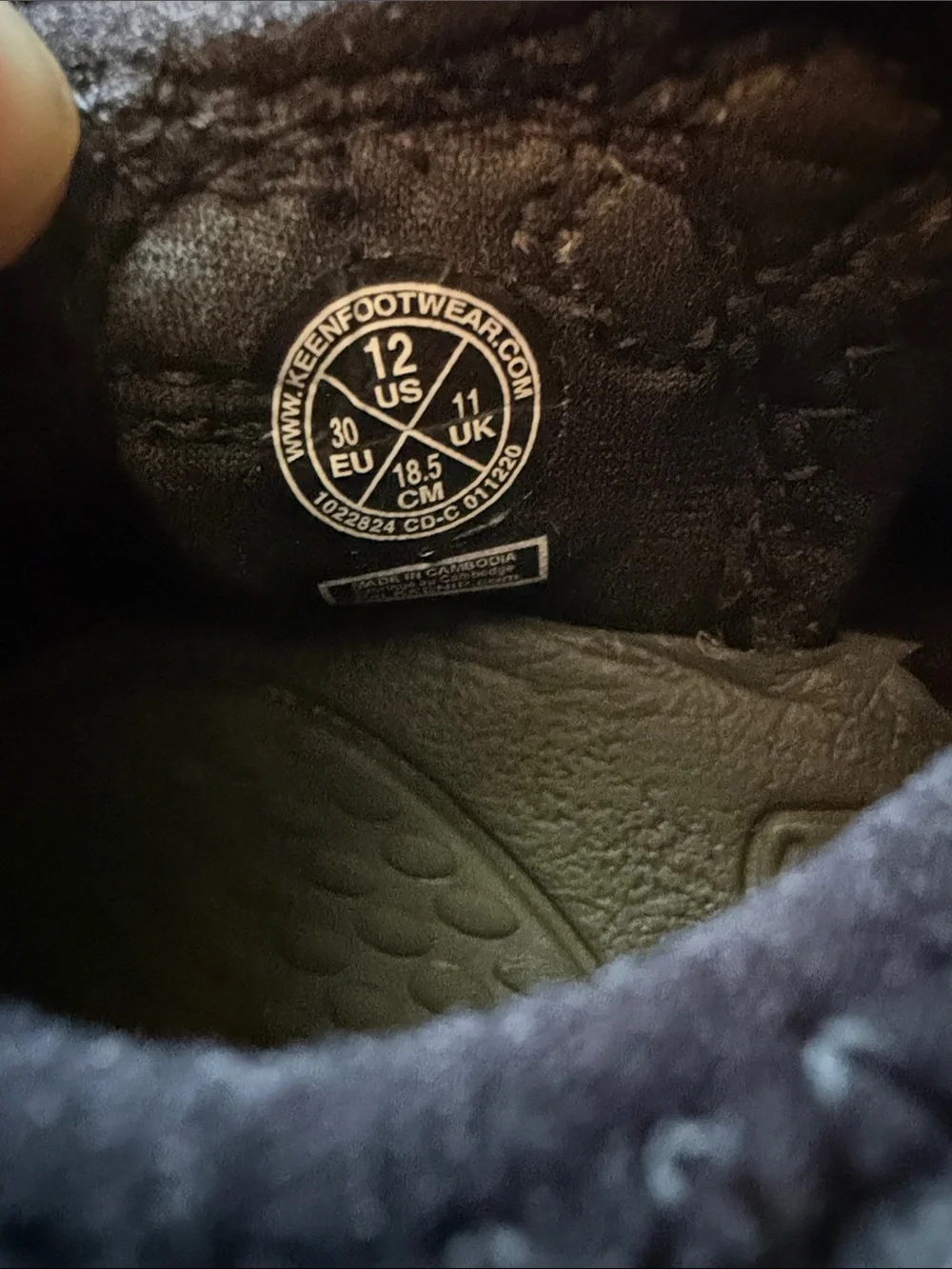 Keen sturdy secure toe