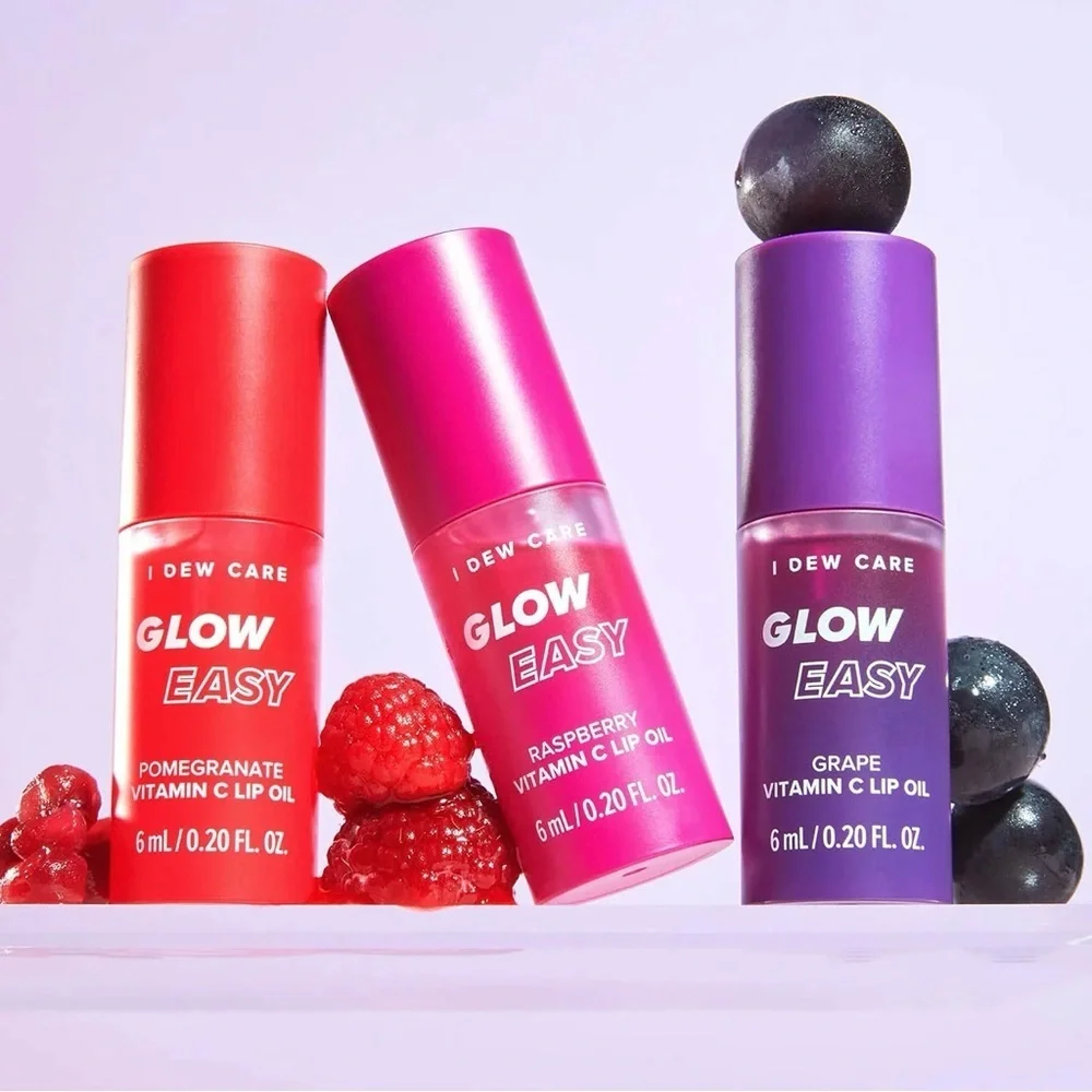 I Dew Care Grape Glow Easy Vitamin C Lip Oil .2oz