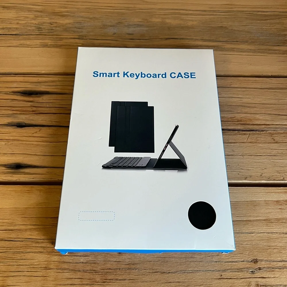 Black Wireless Smart Keyboard Case for iPad 9th Generation-NIB