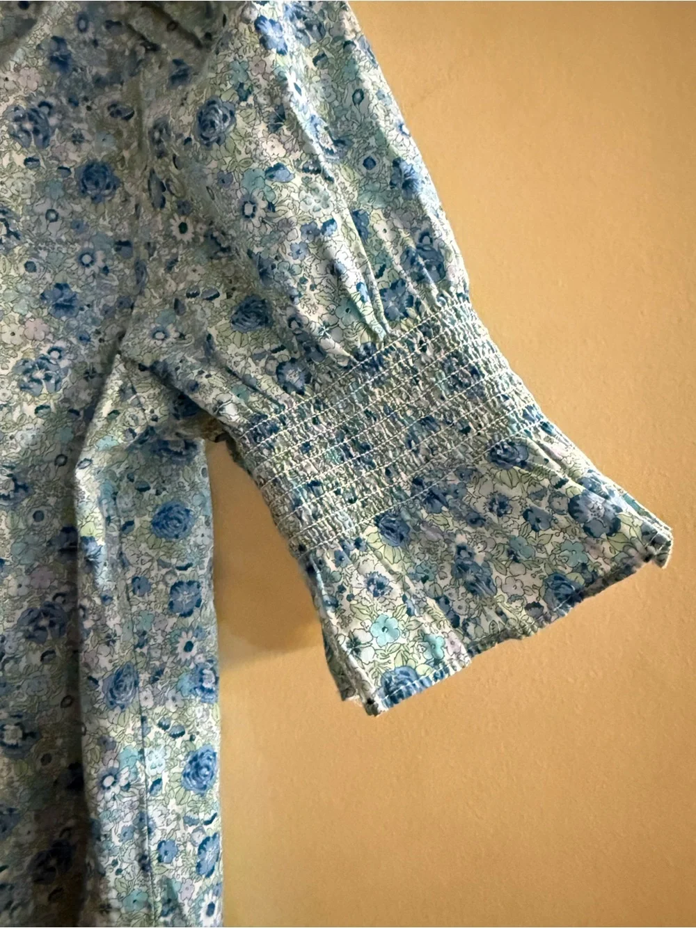 J. Crew 24” smocked