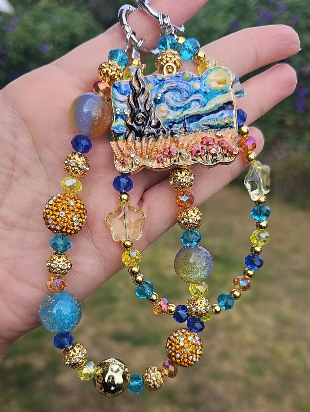 no brand vibrant beaded