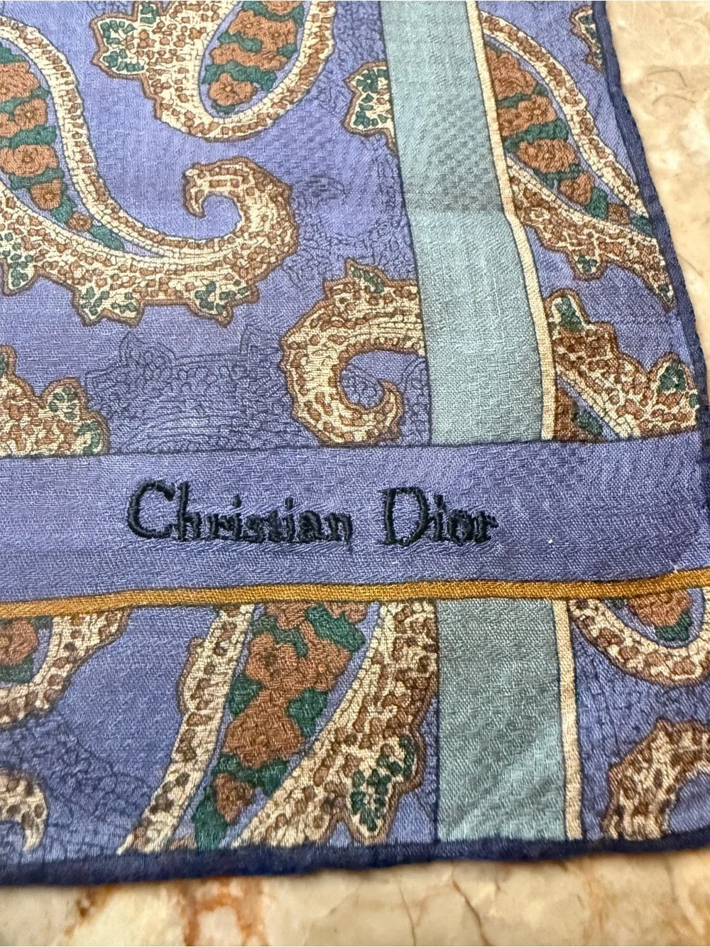 Dior elegant paisley