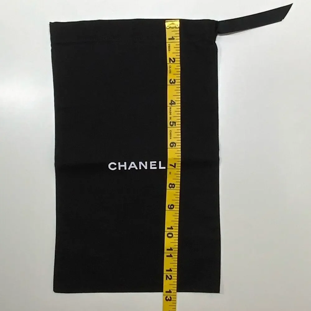 CHANEL black w8 inch