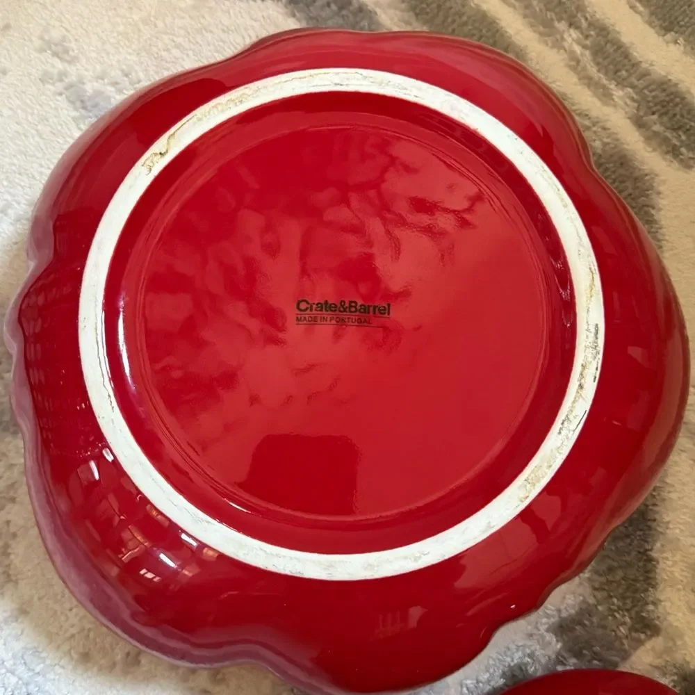 Crate&Barrel tomato decorative