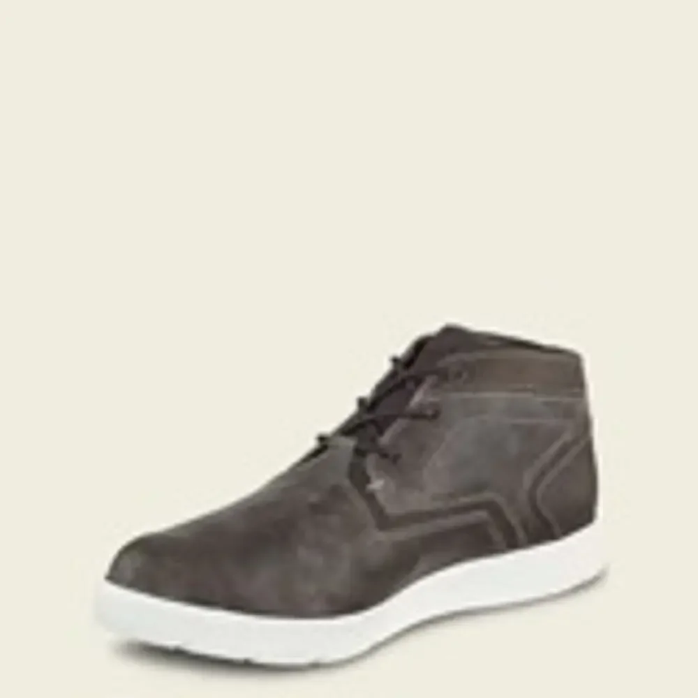 Red Wing Soft Toe Leather Chukka Boots 8715 Extralight Soles Gray Size 10.5