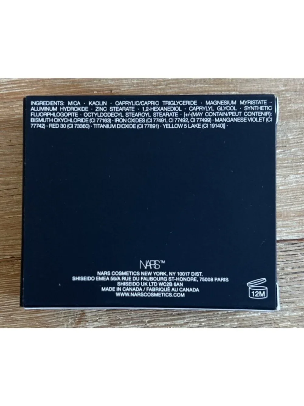 NARS Blush TORRID - Full Size / Refillable 0.17 Oz. / 4.8 g - BRAND NEW In Box