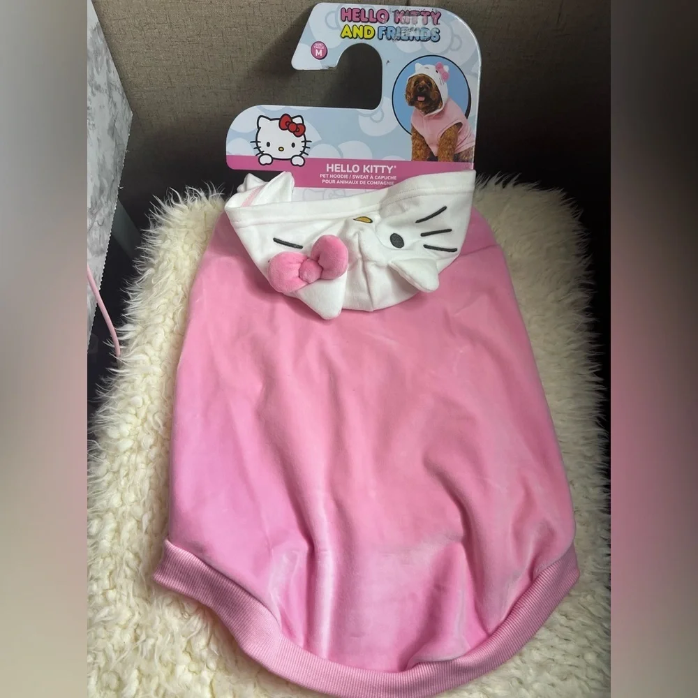 Hello Kitty Pink and White Pet Outfit
