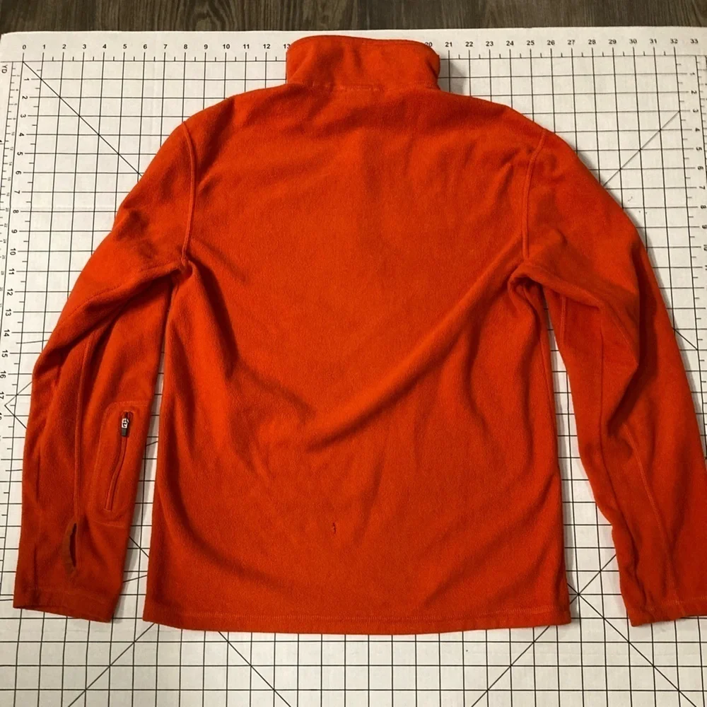 The‎ North Face Men’s XS Orange 1/4 Zip Sweater
