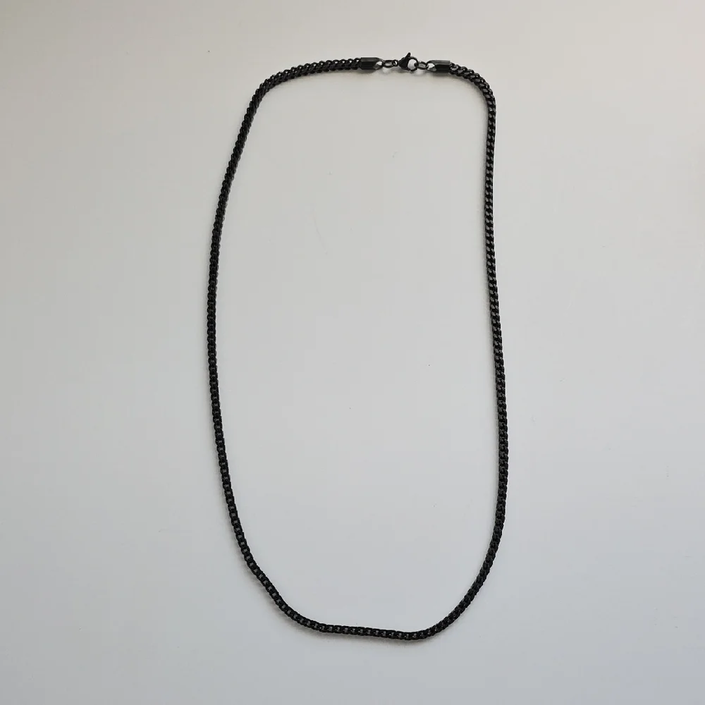 Black Chain Necklace