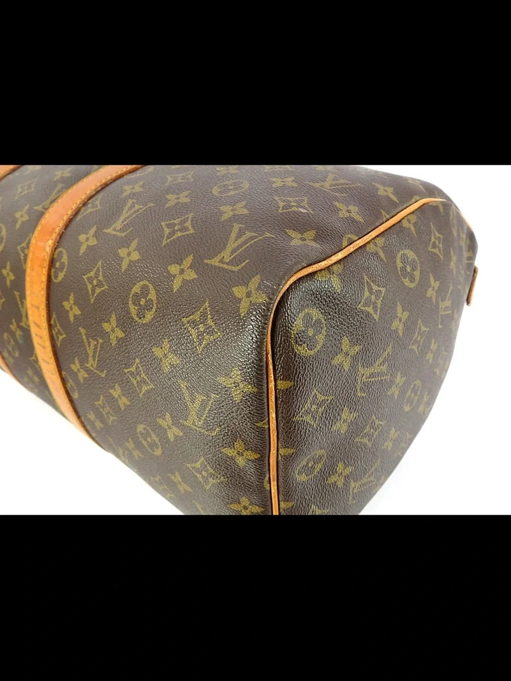 Louis Vuitton Brown Monogram Keepall Duffel Bag