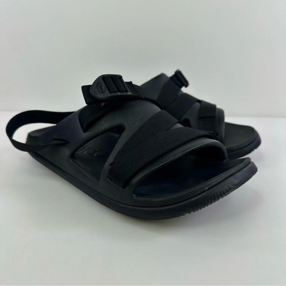 Chaco Men’s Chillo Sport Black Sandal Size 9 EUR 42 #JCH107931 Waterproof Slide