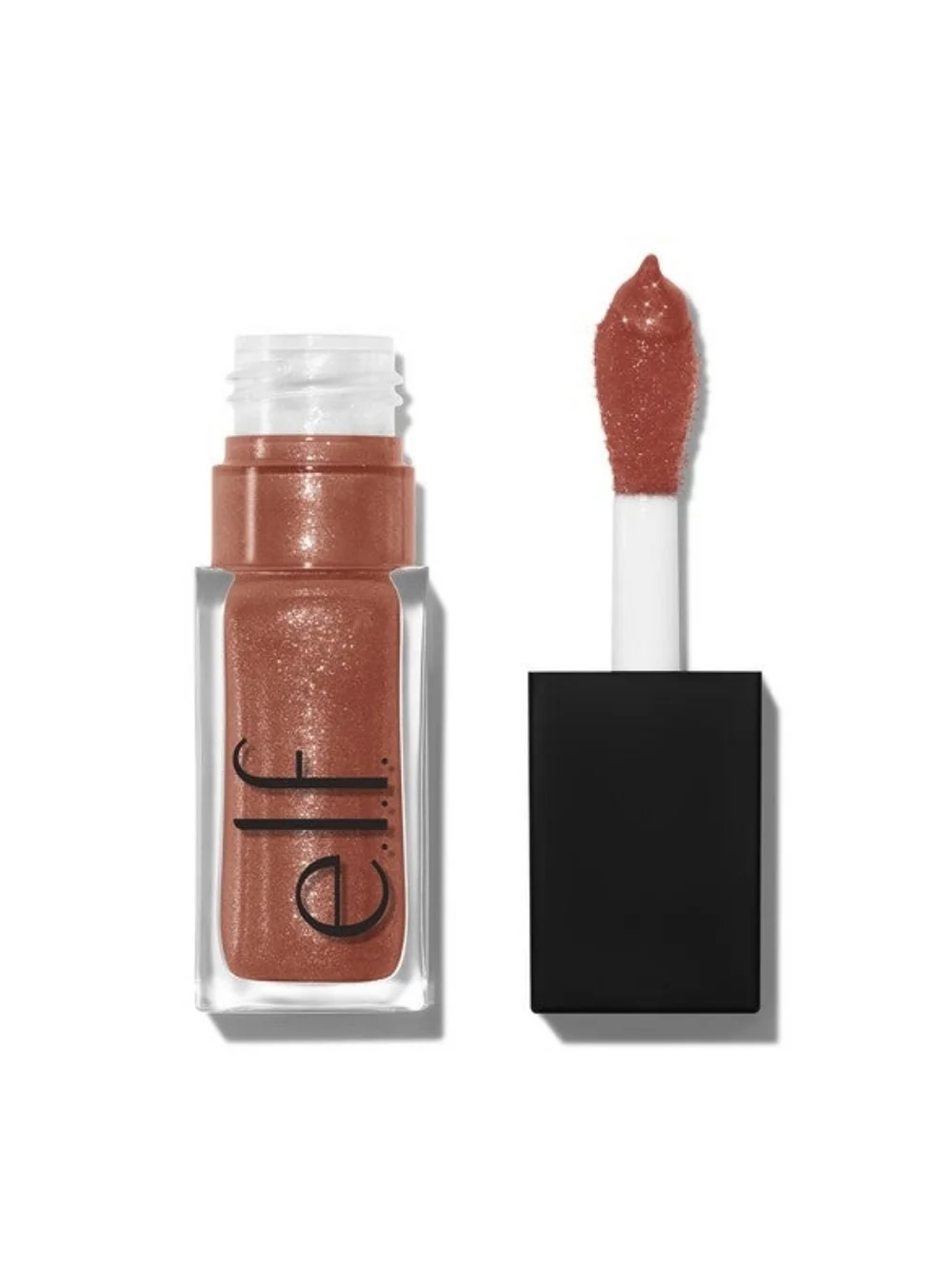 5/$25 or Free Gift: e.l.f. cosmetics Glow Reviver Lip Oil Glimmer (Rosy-Beige)