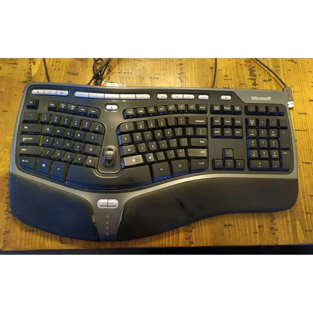 Microsoft Natural Ergonomic Keyboard 4000 v1.0 KU-0462 USB Wired