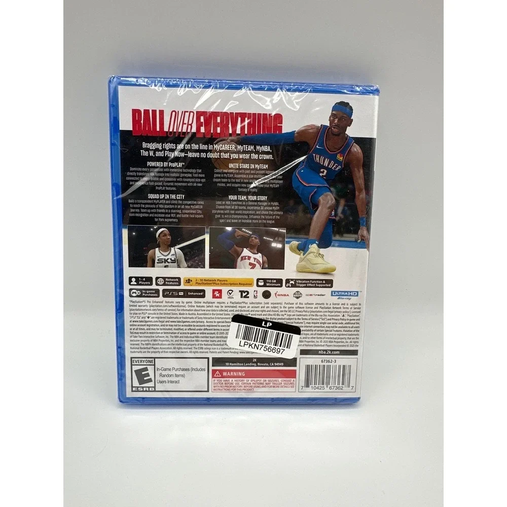 NBA 2K26 - Sony PlayStation 5 NEW