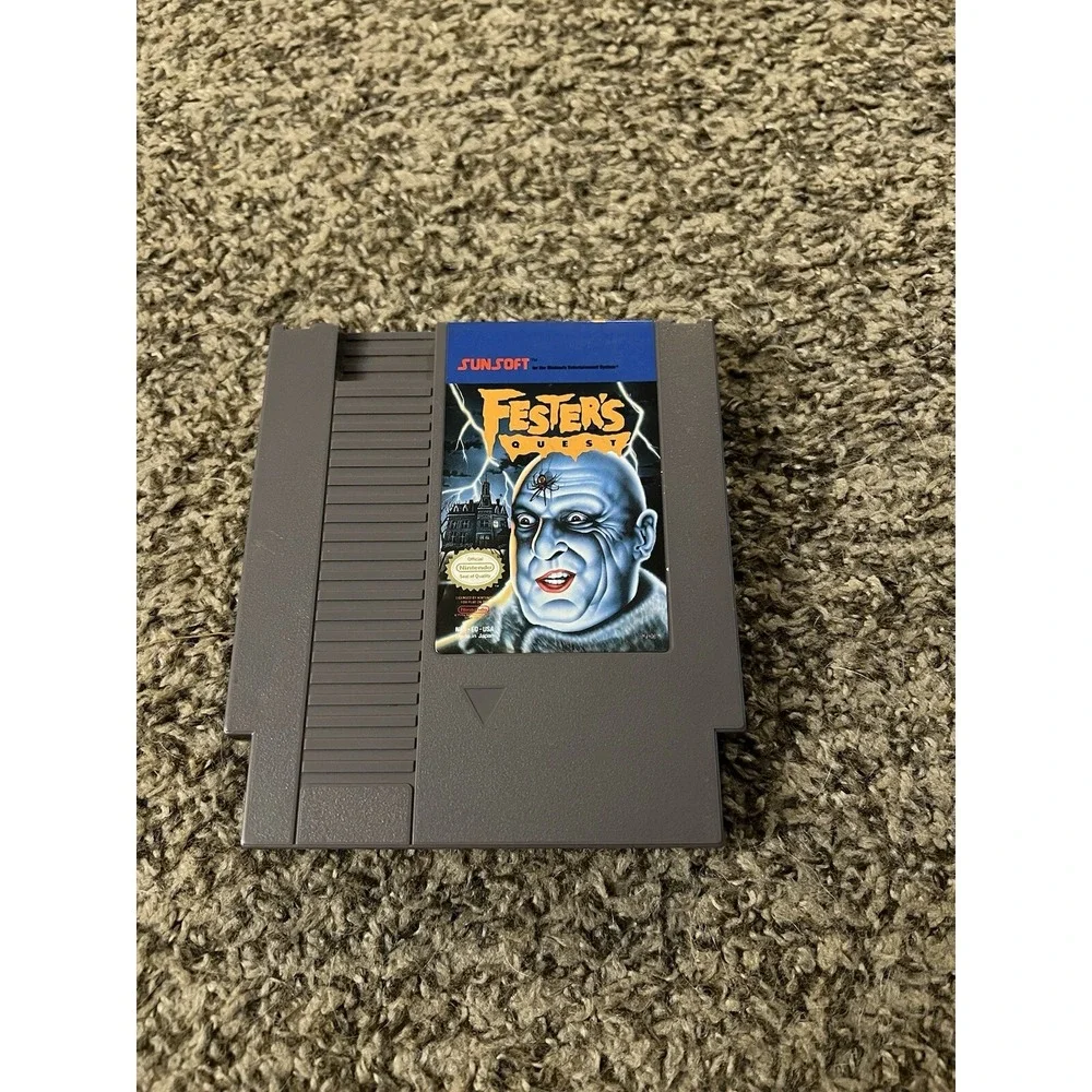Fester's Quest (Nintendo Entertainment System, 1989) NES game‎ WORKS!