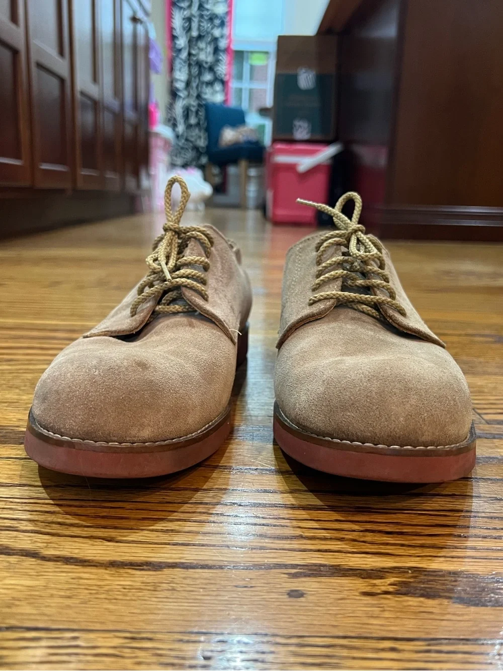 L.L. Bean bean suede