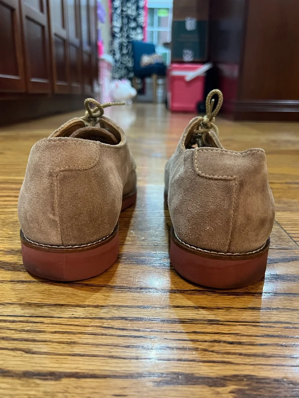 L.L. Bean bean suede