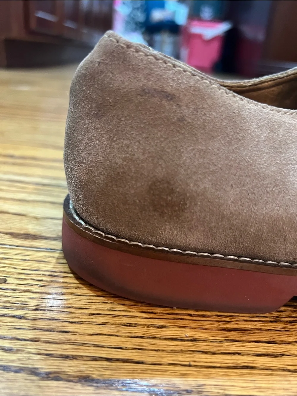 L.L. Bean bean suede