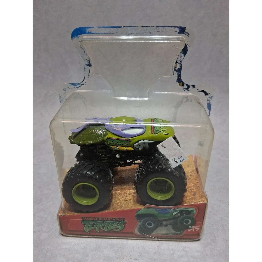 Hot Wheels Monster Jam Teenage Mutant Ninja Turtles Donatello Vehicle Mattel