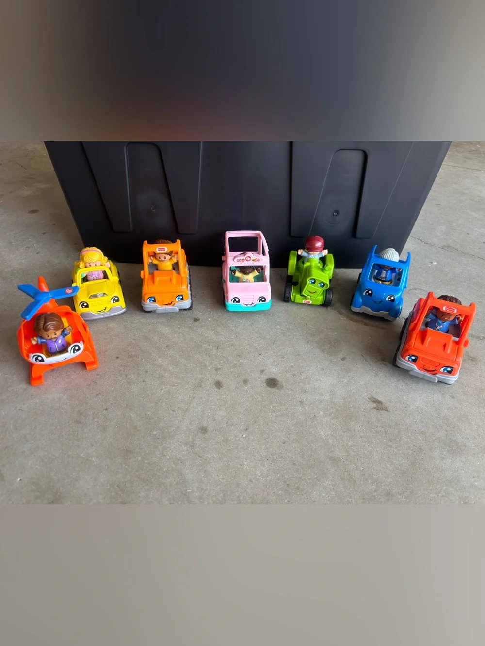 Lot of 7 Fisher Price Little People Vehicles ‎ - 7 Figures