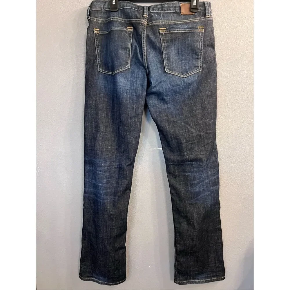 Banana Republic Straight Leg Jeans size 31 Dark Wash‎ EUC
