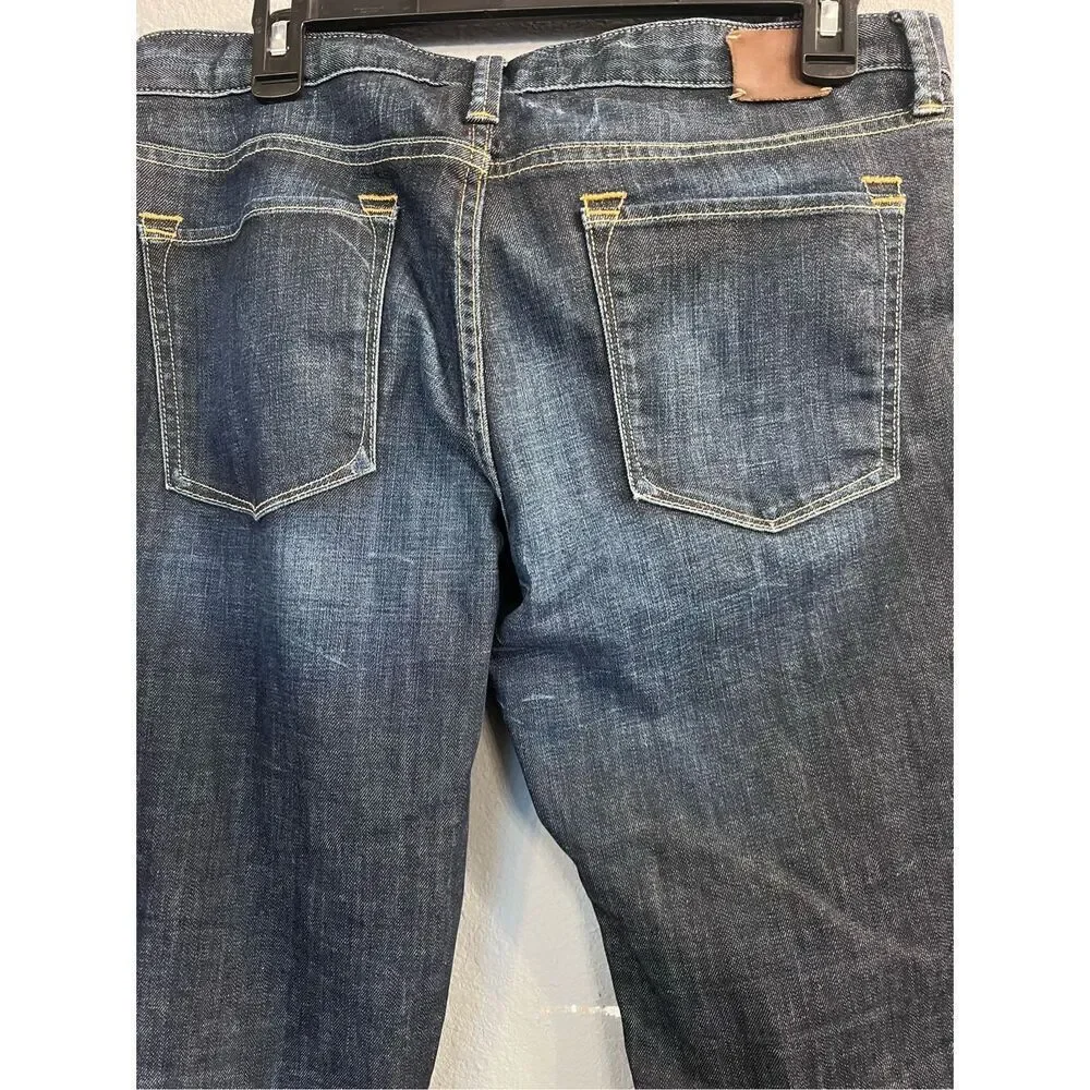 Banana Republic Straight Leg Jeans size 31 Dark Wash‎ EUC