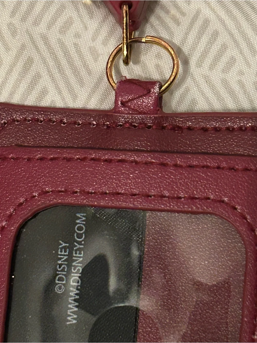 Loungefly cardholder attached