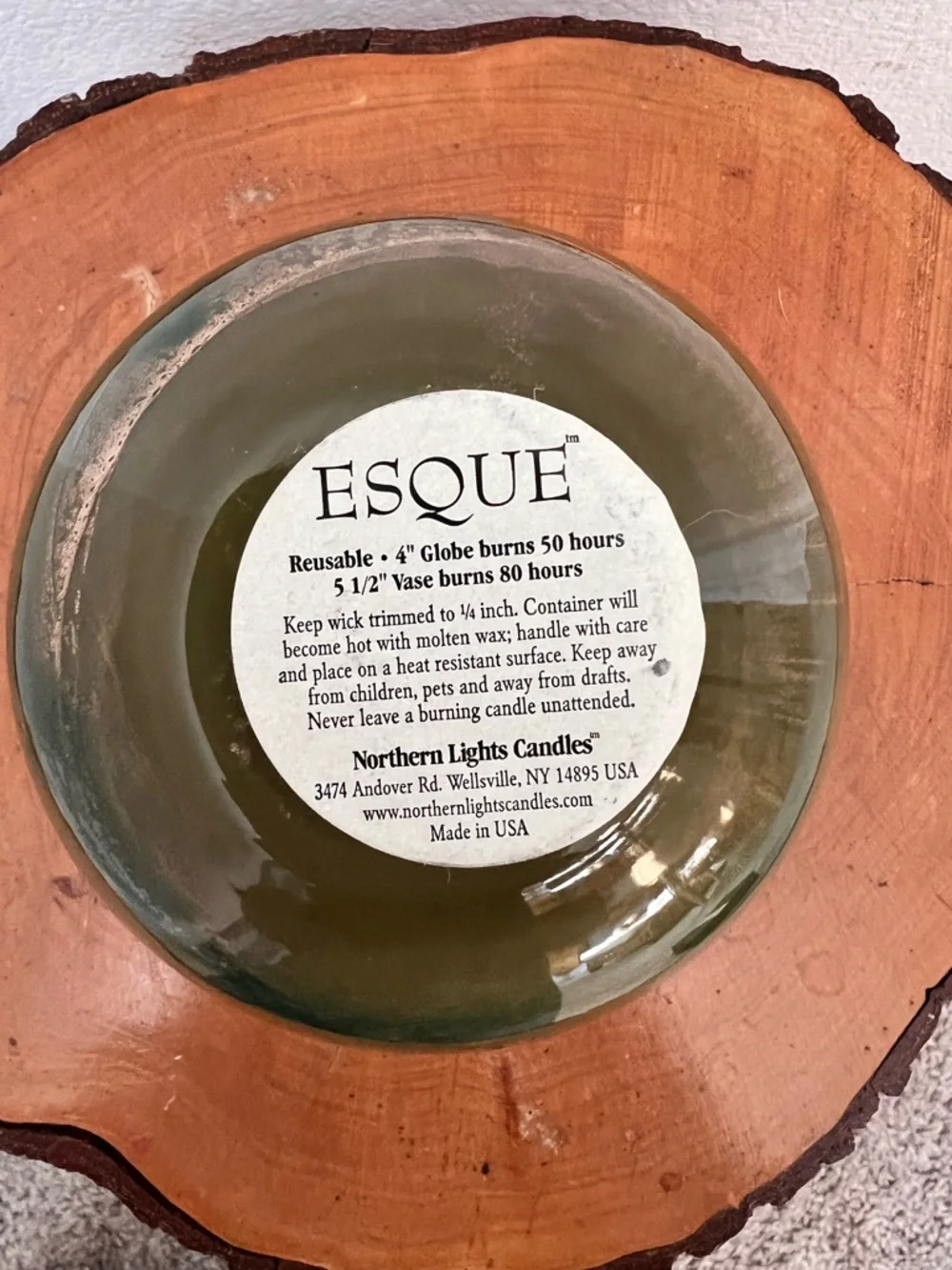 Northern Lights Candles northern lights