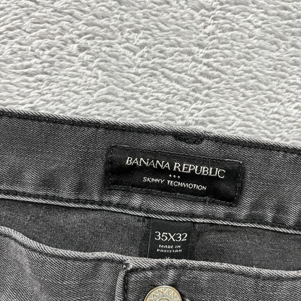 Banana Republic‎ Jeans Mens 35x32Skinny Techmotion Denim Stretch Taper