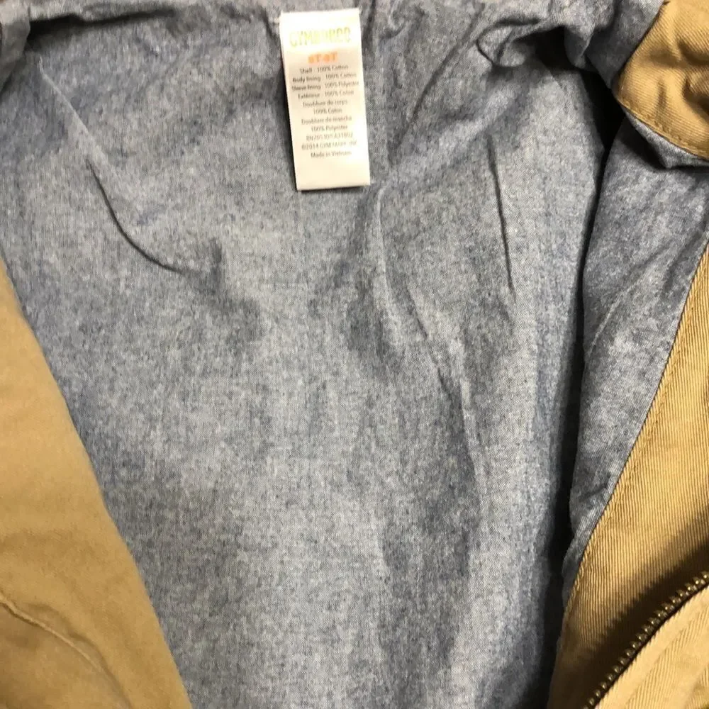 NWOT Gymboree Khaki Lined Toddler Jacket