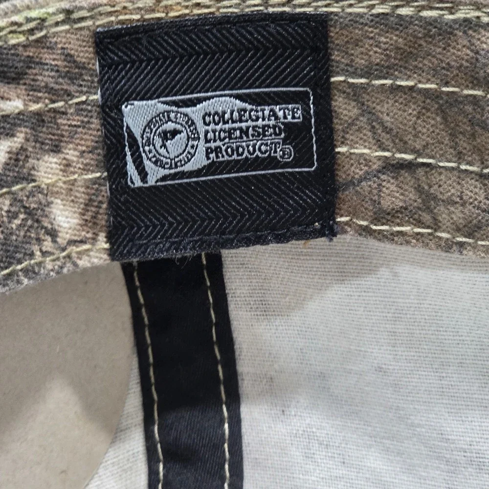 K-State Wildcats Youth Camo Hat Realtree Adjustable Cap Purple Strapback New NWT
