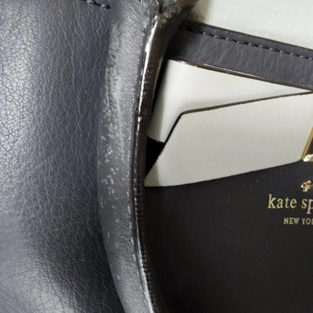 Two-tone Kate Spade blue/gray Satchel‎