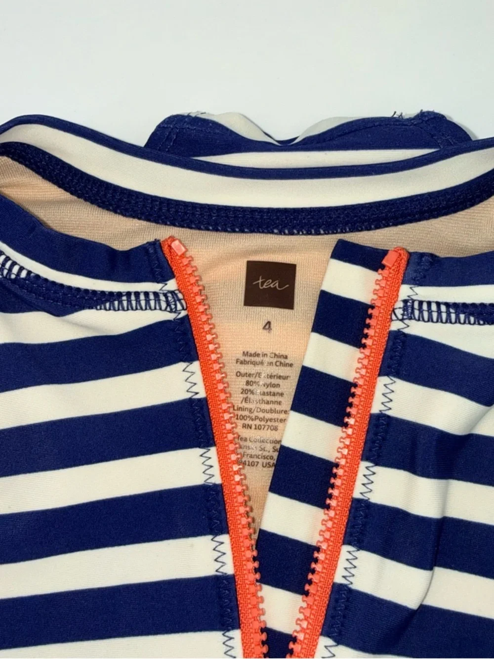 Tea Collection navy white