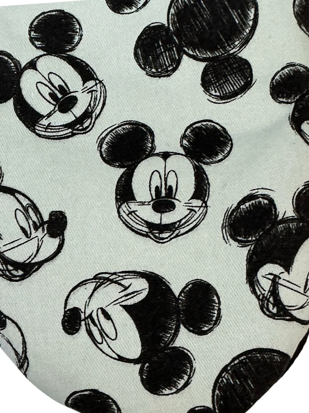 Disney Mickey Mouse Sketch Oven Mini Mitt 2 piece Set Green Black NEW