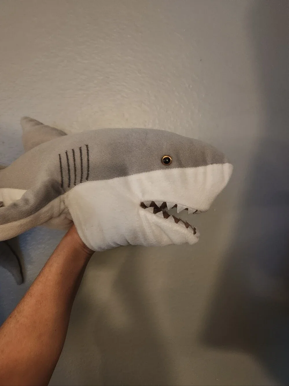 Shark Puppet Plush 22