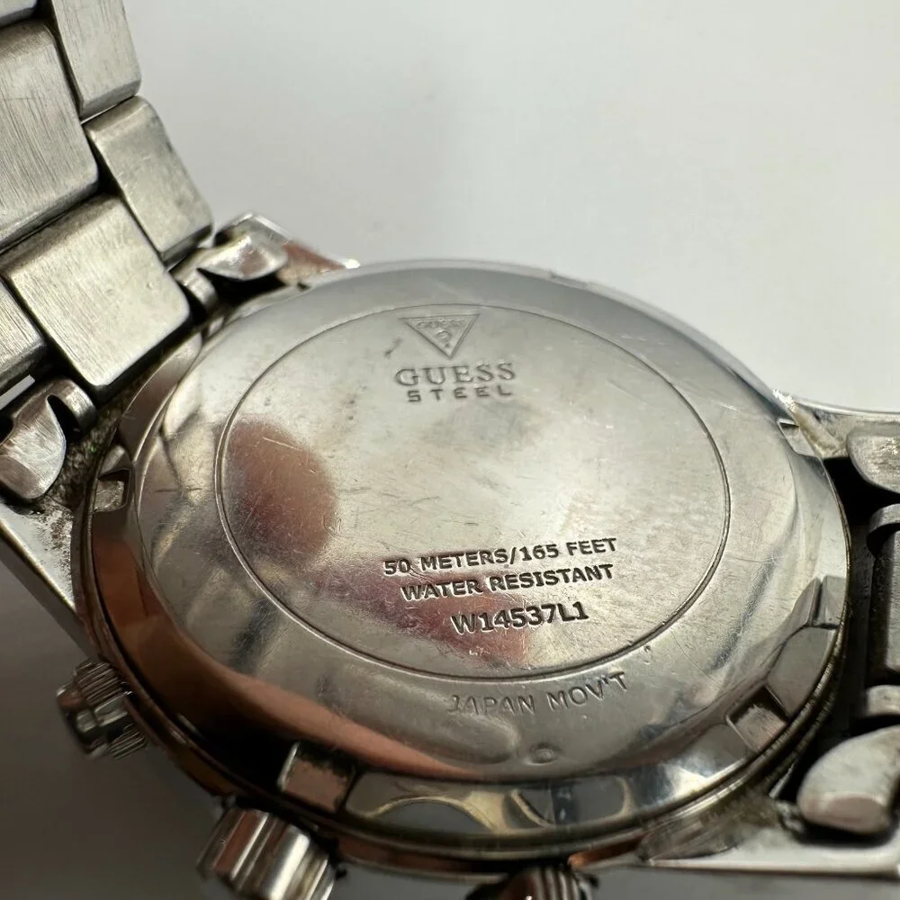 Guess steel watch
