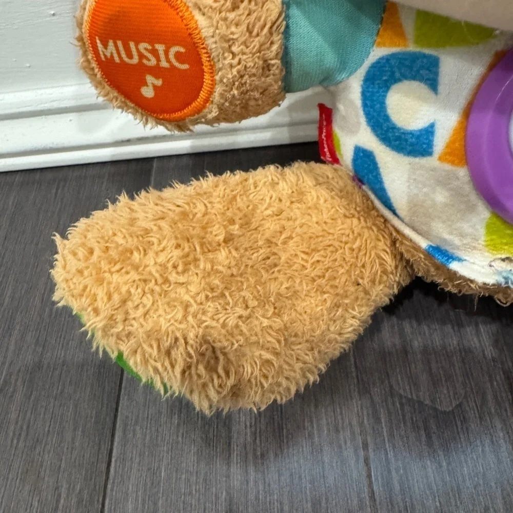Fisher-Price Tan and Blue Laugh & Learn Smart Stages Puppy for Infants & Toddler