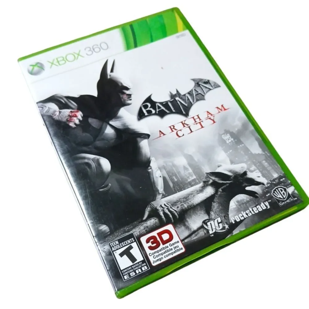 Batman Arkham Asylum & City Microsoft‎ Xbox 360 Lot Of 2 CIB Games/Not Tested