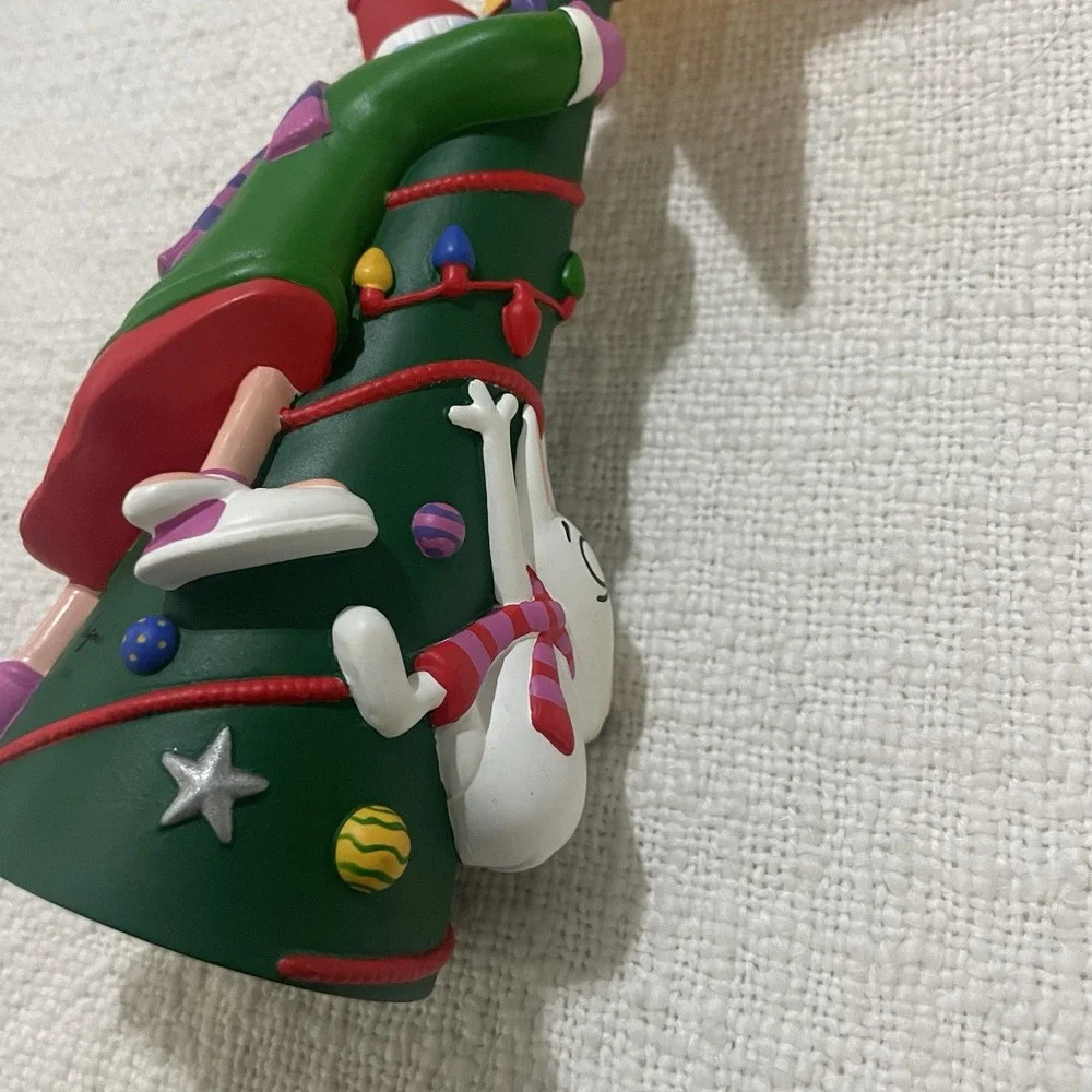 Maxine & Dog Floyd Decorating‎ Christmas Tree Large Gold Star Figurine 9 3/4