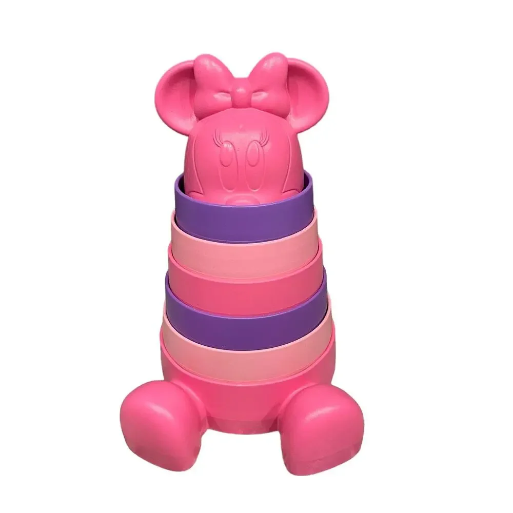 Green Toys Minnie Mouse stacker learning toy