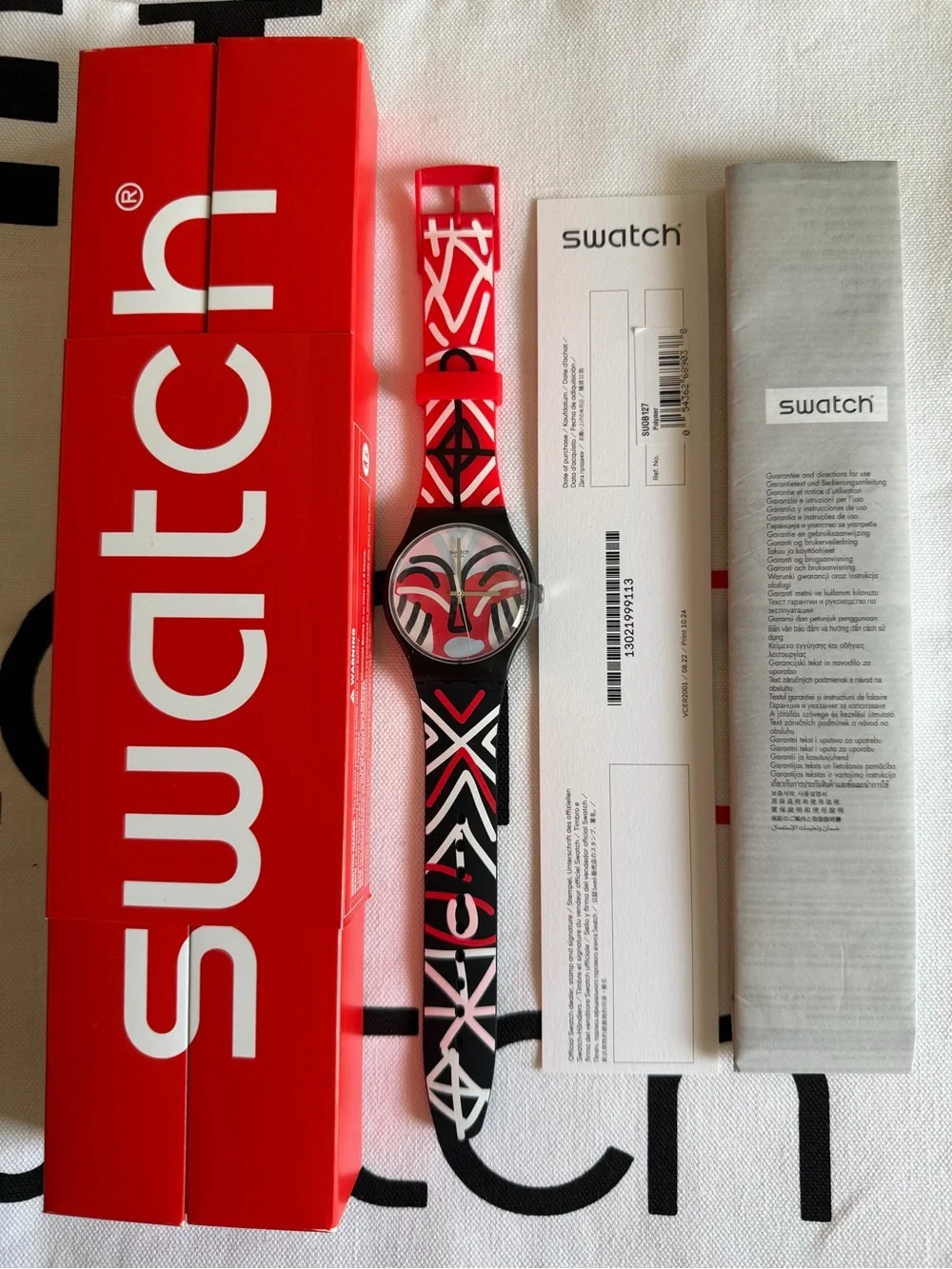 Swatch mask parade