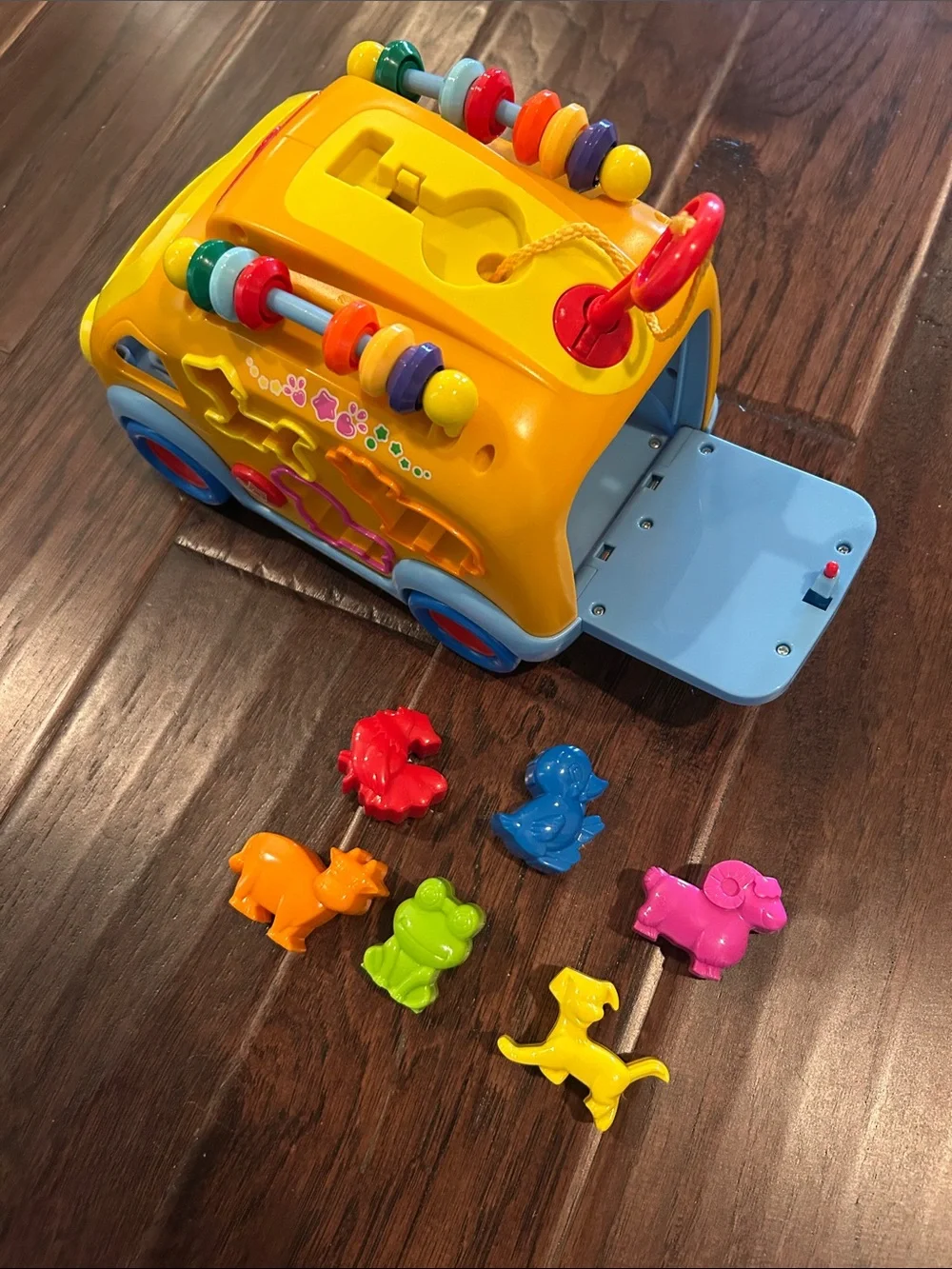 Kids Shape Sorting Activity Musical Bus Toy