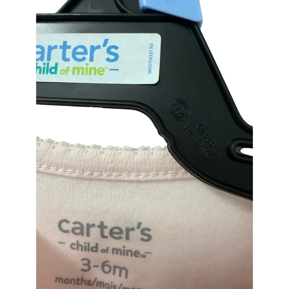 Carter's Child of Mine Baby Girl Sleep 'N Play Sleeper 3/6 Months Little Sister